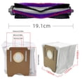 thumbnail image 2 of Main Side Brush Filter Mop Cloth Dust Bag for Obode A8+ for Eta for Aurum Pro 6241, 2 of 5