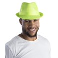thumbnail image 3 of Dress Up America Chapeau de Fedora à Paillettes 913&44; Vert, 3 of 3