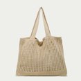 thumbnail image 1 of LNGOOR Minimalist Hollow Out Design Crochet Bag Vacation, 1 of 7