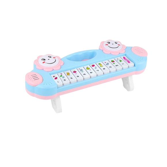 Instrument Jouet pour Enfants Mon Premier Piano Électronique avec Lumières Clavier et Expérience Musicale