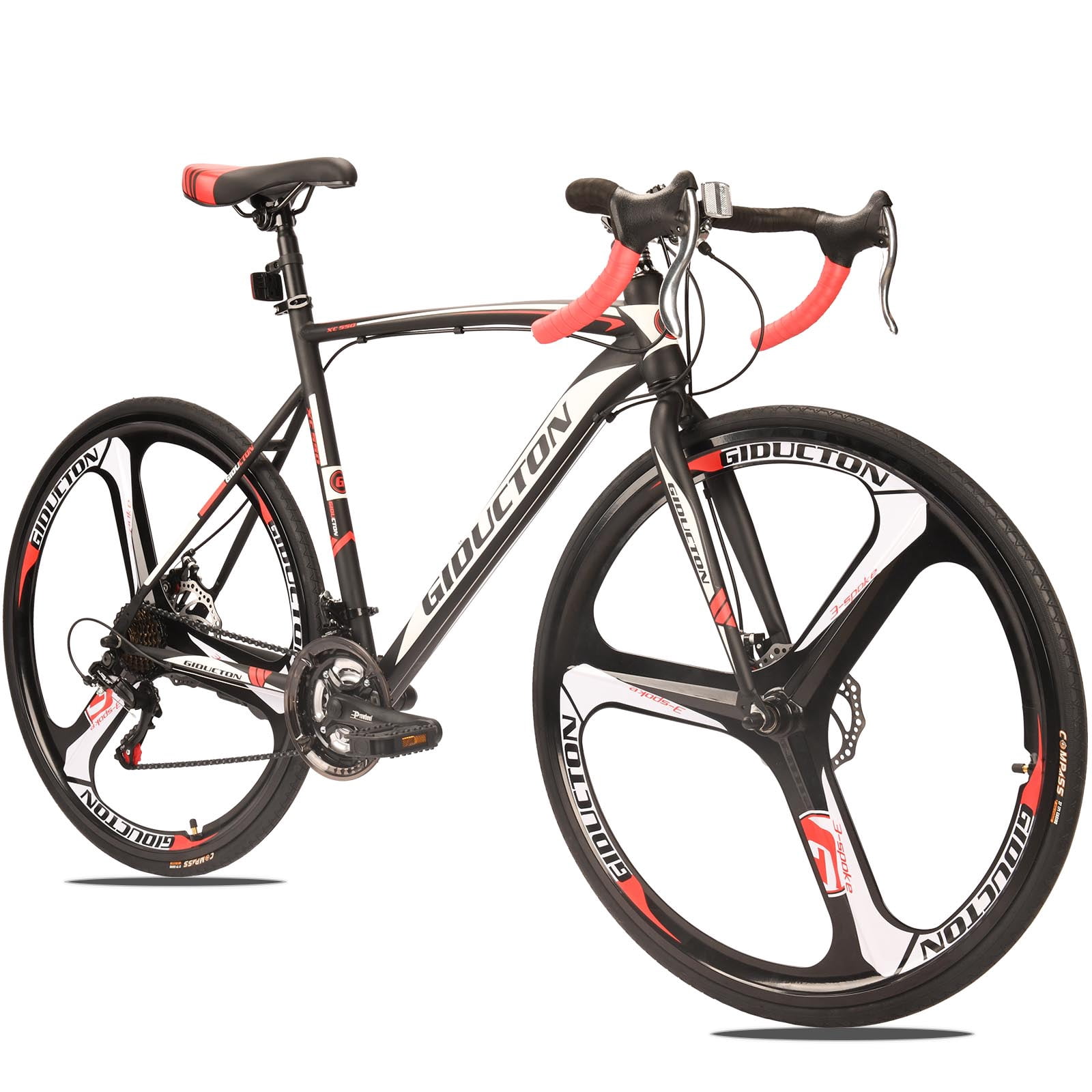 Road Bike,54cm Frame Mens Road Bike,21 Speed Dual Disc Brakes 700C Bicycle For Men