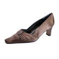 thumbnail image 1 of FLORAL Reina Chaussures Habillées en Satin pour Femmes à Largeur Grand, 1 of 6