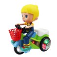 thumbnail image 3 of Novelty Intelligent Tricycle Toy Design Functional Riding Options Outdoor Boys No Battery Required, 3 of 8