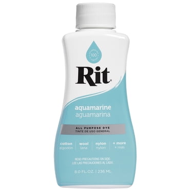 RIT All Purpose Liquid Dye, Aquamarine, 236 mL (8 oz)