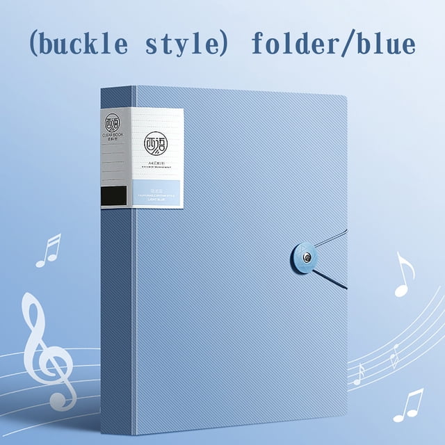Vaidha 30 Page A4 Data Book, Music Score Folder, Certificate Collection Book, Test Paper Storage Book, Transparent Insert Folder