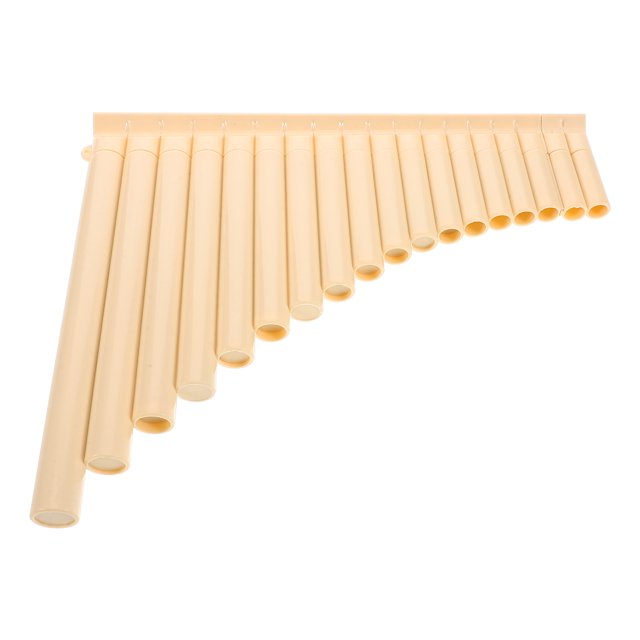 Miangastore Plastic 18 Pipes Pan Flute Pan Pipe Traditional Instrument For Beginners Professional Pan Flute Instrument Set Pan For Performance