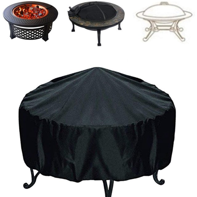 Hood Cover for Round Terrace Chimney Covers (L 120x20cm)