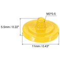 thumbnail image 2 of Unique Bargains Shutter Release Button Soft Shutter Release Button Copper Camera Shutter Button Concave, Yellow 2 Pack, 2 of 6