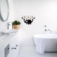 thumbnail image 4 of Binwennn over The Strainer Collapsible Metal Dish Rack with Tray Collapsible Camping Paper Towel Storage Rack Sloth Kitchen Paper Towel Rack Bathroom Towel Rack Toilet Paper Towel Rack, 4 of 7