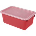 thumbnail image 1 of Small Cubby Bin with Cover Red Classroom - 2 Each, 1 of 1