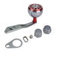 thumbnail image 2 of Fishing Reel Handle, Fishing Reel Rocker Durable Metal Handle Part Accessory for Abu Round Baitcast Fishing Reel, 2 of 8