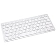 thumbnail image 3 of Cordless Keyboard Mini, Keys Ultra Thin Portable F30 Frontgrill 78 Computer Accessories Peripherals Strebe White Keyboards for  OS X IOS WindowsKorean, 3 of 8