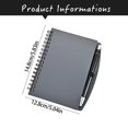 thumbnail image 4 of A5 Spiral Notebook with Frosted Protective Cover, 4 of 9