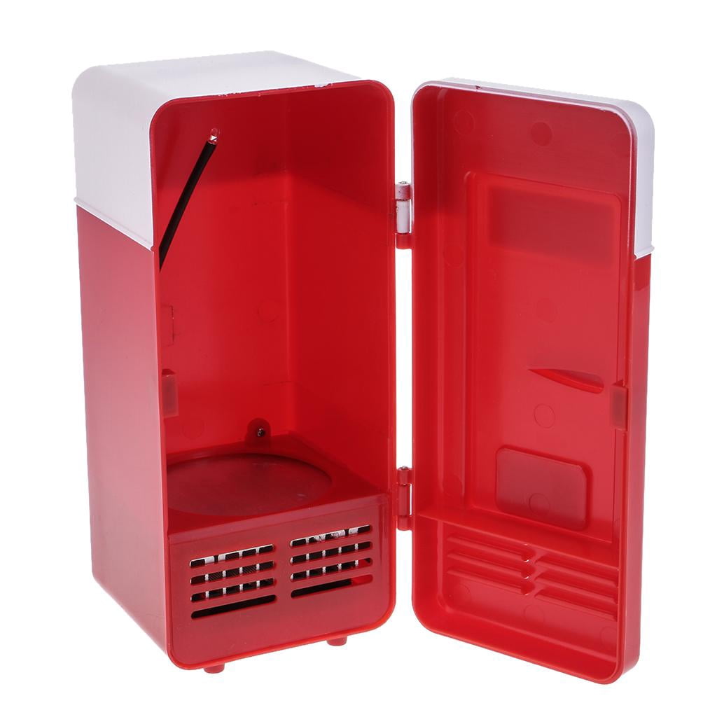 Miulika Universal 5V Mini Fridge Warmer and Function USB Powered Drinks Refrigerator