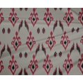 thumbnail image 4 of oneOone Polyester Tissu Lycra Style Argyle Tissu Imprimé Ikat 56 Pouces de Large, 4 of 4