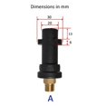 thumbnail image 1 of Ruiboury 1pc Pressure Washer Adapter Foam Nozzle Adapter Car Washing Accessories Type A 1Set, 1 of 4