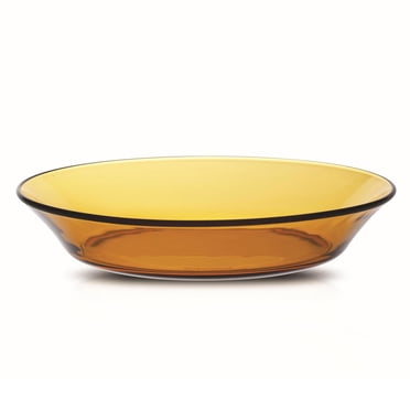 Duralex Lys Assiette Profonde Ambre 19cm, Ensemble de 6