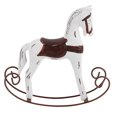 thumbnail image 1 of Rocking Horse Toy, Painted Rocking Horse, Creative Vintage Rocking Beautiful Birthday Children's Day Gifts For Kid, Toddler, 1 of 8