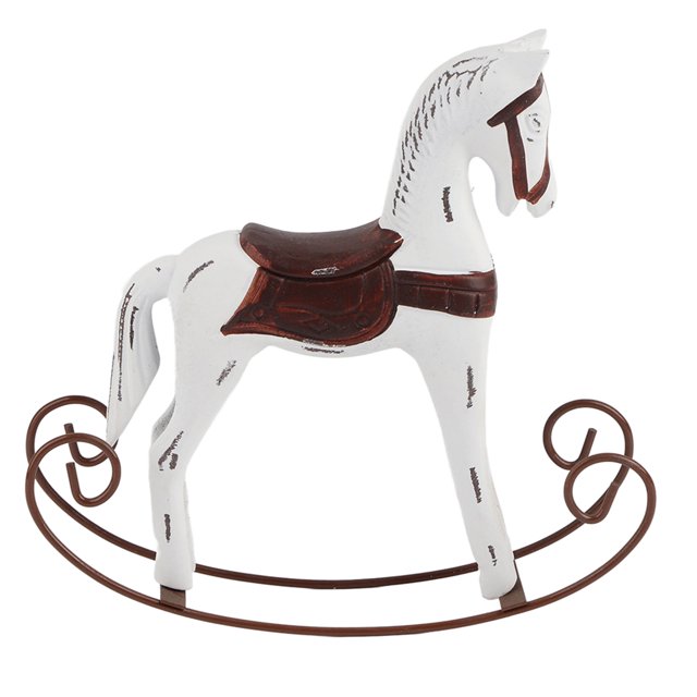 Rocking Horse Toy, Painted Rocking Horse, Creative Vintage Rocking Beautiful Birthday Children's Day Gifts For Kid, Toddler