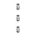 thumbnail image 2 of Youkk Stickers Muraux Water Proof pour Interrupteurs d'Éclairage 007 3Set, 2 of 6