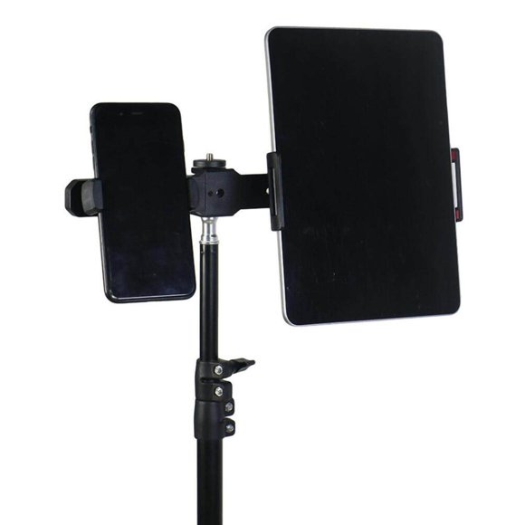 tredstone Phone Tablet Bracket Double Clip Adjust for Live Broadcast phone tablet clip