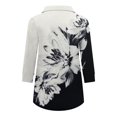 thumbnail image 4 of RKSTN Chemisiers Décontractés Boho à Imprimé Floral pour Femmes, Col en V, Manches Longues, Automne, Hauts à Imprimé Floral, Blouses Amples, Chemises, 4 of 6