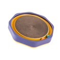 thumbnail image 1 of lionlar Tapis Grattoir pour Chats Jouets d'Activité Ronds Planche à Griffer Papier Ondulé Intérieur, 1 of 9