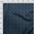thumbnail image 3 of oneOone Polyester Spandex Blue Fabric Asian Kilim Sewing Craft Projects Fabric Prints By Yard 56 Inch Wide, 3 of 5