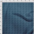 thumbnail image 4 of oneOone Rayon Blue Fabric Floral Ditsy Fabric For Sewing Printed Craft Fabric By The Yard 56 Inch Wide, 4 of 4