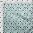 thumbnail image 3 of oneOone Viscose Jersey Turquoise Blue Fabric Kids Craft Projects Decor Fabric Printed By The Yard 60 Inch Wide, 3 of 4