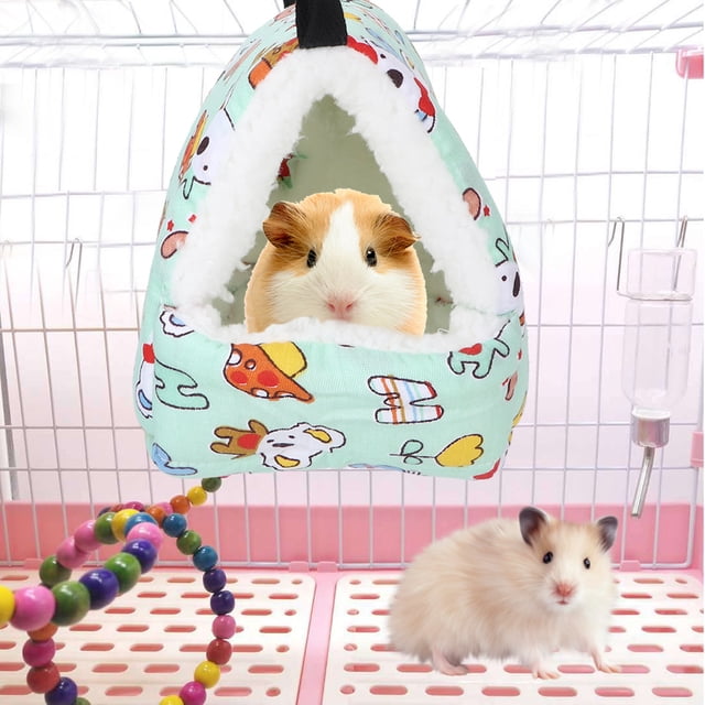 Hamster Hammock, Hamster Hanging House, Winter Easy To Install Squirrel For Small Pets S