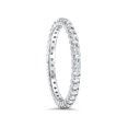 thumbnail image 3 of 3/4ct Diamond Eternity Ring 14K White Gold, 3 of 4