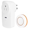 thumbnail image 3 of Durable Wireless Socket, Stable Convenient Remote Control Outlet, For Home Appliance Office Orange Remote Control US Plug 250V, 3 of 8