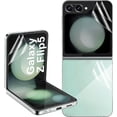 thumbnail image 1 of Suitable for Samsung Galaxy Z Flip 5 screen protector, HD full coverage outer screen + inner screen Tpu soft film + back cover flexible screen protector, 1 of 5