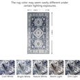 thumbnail image 2 of JV Home Runner Rug Napoli Grey 2'7" x 5' Washable Rugs Anti Slip, 2 of 7