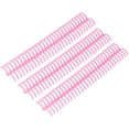 thumbnail image 2 of Loose Leaf Binding Spine, Wear Resistant PP Paper Binding Tool 30 Holes 22mm Inner Diameter Reusable  For Office Pink, 2 of 8