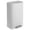 White, variant on Eastvita 32 Gallon Stainless Steel Bathroom Trash Can with Lid - Rectangular Small Step Waste Bin with Foot Pedal Removable Inner Bucket Matte White Finish