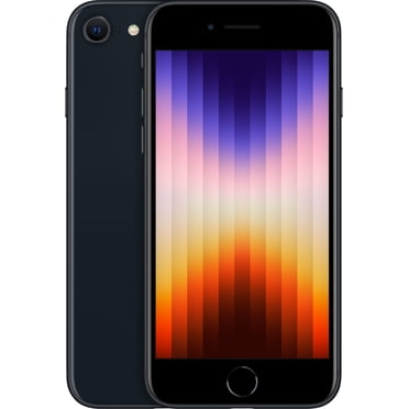 Pre-Owned Unlocked Apple iPhone SE 2022 - 5G - 3rd Gen 64GB – Black - New (Refurbished: Good)
