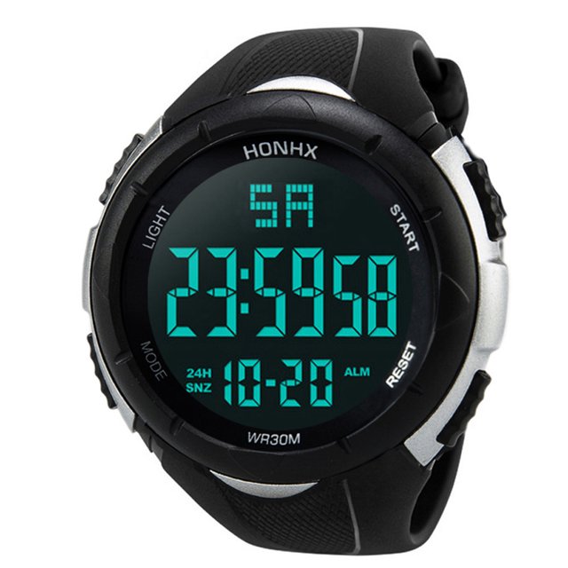 TIMIFIS Smart Watch Luxury Men Analog Digital Military Sport LED Wrist Watch - Summer