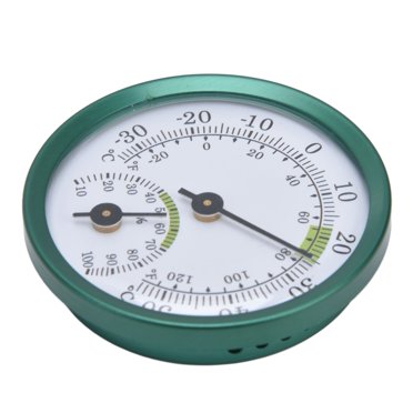 Temperature Humidity Tester, Mini Temperature Humidity Meter Easy Read Thin Transparent Dial Large Screen Mini  for Home Office for Greenhouse Warehouse