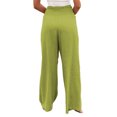 thumbnail image 4 of MAWCLOS Pantalon de Détente à Jambe Grand Taille Haute pour Femme, Vert Vif, Taille 2TG, 4 of 4