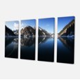 thumbnail image 2 of Pano de Lac de Montagne Frozen - Impression d'Art sur Toile Paysage, 2 of 3