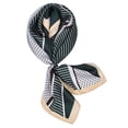 thumbnail image 2 of Womens Silk Like HeadTop for Fashion Pattern Large Square Satin Headscarf Wraps, 2 of 4