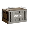 thumbnail image 3 of bbymog Storage Bins with Lids Large Clothes Storage Box Foldable Plastic Organizer Bin Home Wardrobe Storage Container Toy and Garment Storage Box Black Free Size, 3 of 8