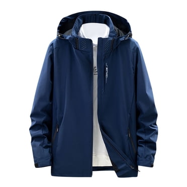 Veste Extérieure pour Homme Coupe-Vent Légère Veste pour Homme Coupe-Vent Veste pour Homme Vestes Grande Taille pour Homme Veste d'Hiver Légère Vestes pour Homme avec Capuchon Manteaux Veste pour Homme