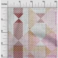 thumbnail image 2 of oneOone Rayon Rose Pink Fabric Check Craft Projects Decor Fabric Printed By The Yard 56 Inch Wide, 2 of 4