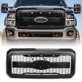 thumbnail image 1 of AMERICAN MODIFIED Raptor Style Mesh Grille for 2011-2016 Ford F250/350/450/550, 1 of 12