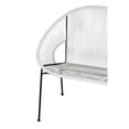 thumbnail image 5 of Acapulco Bench, Black Frame, outdoor bench., 5 of 5