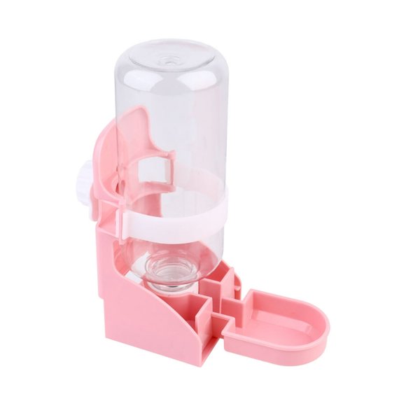 MesaSe 500 Ml Dog Pet Water Bottle Pink Pet Water Bottle Pet Drinking Feeder Pig Drinking Water Bowl