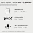 thumbnail image 2 of Intex Dura Beam Plus Deluxe Airbed, Air Mattress w/Built In Pump, King (2 Pack), 2 of 12